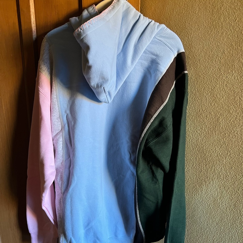 Madhappy Multicolor Hoodie - Blue, Pink, Green, Gray Medium BNWT - Picture 2 of 5